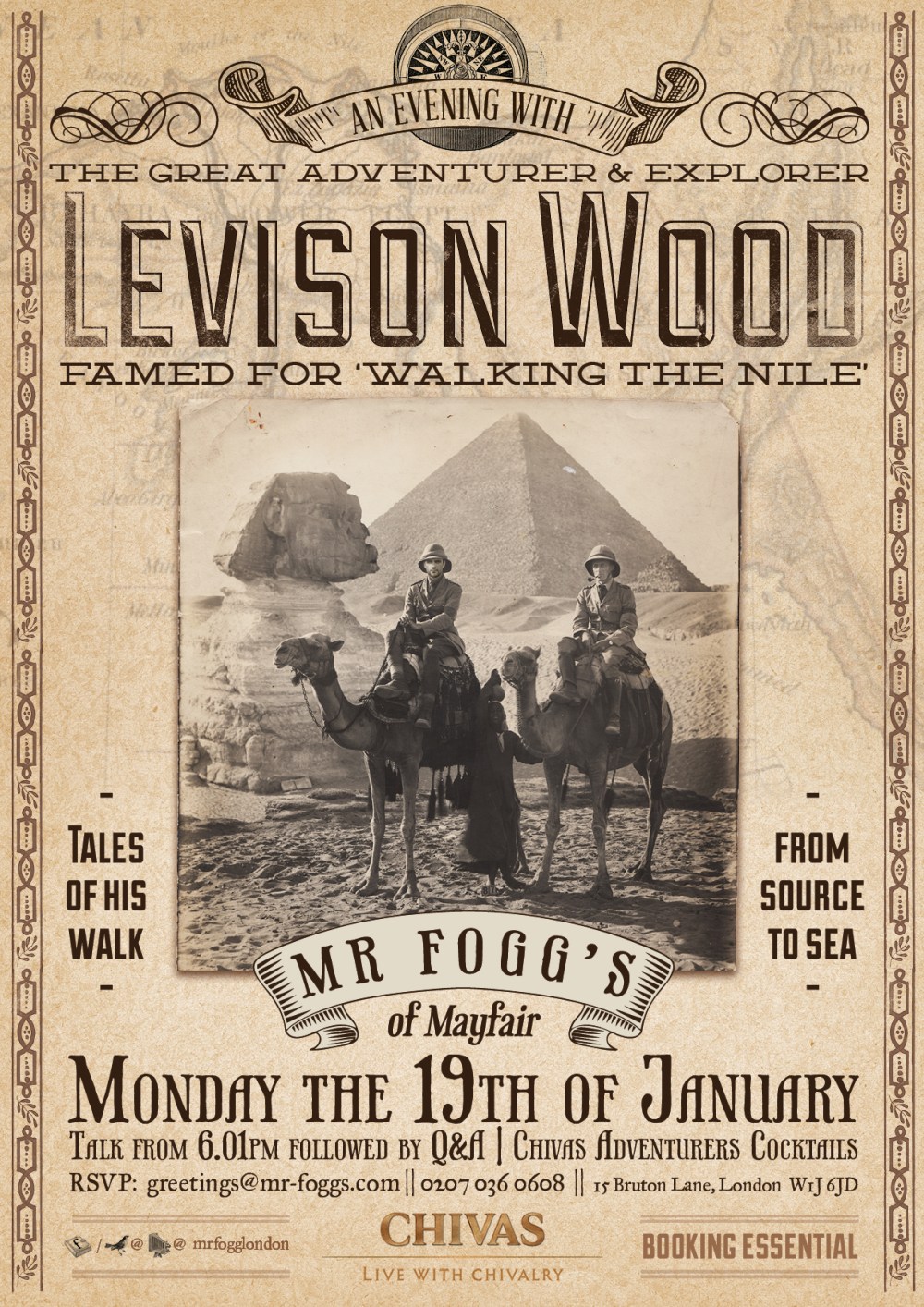 evening with levison wood